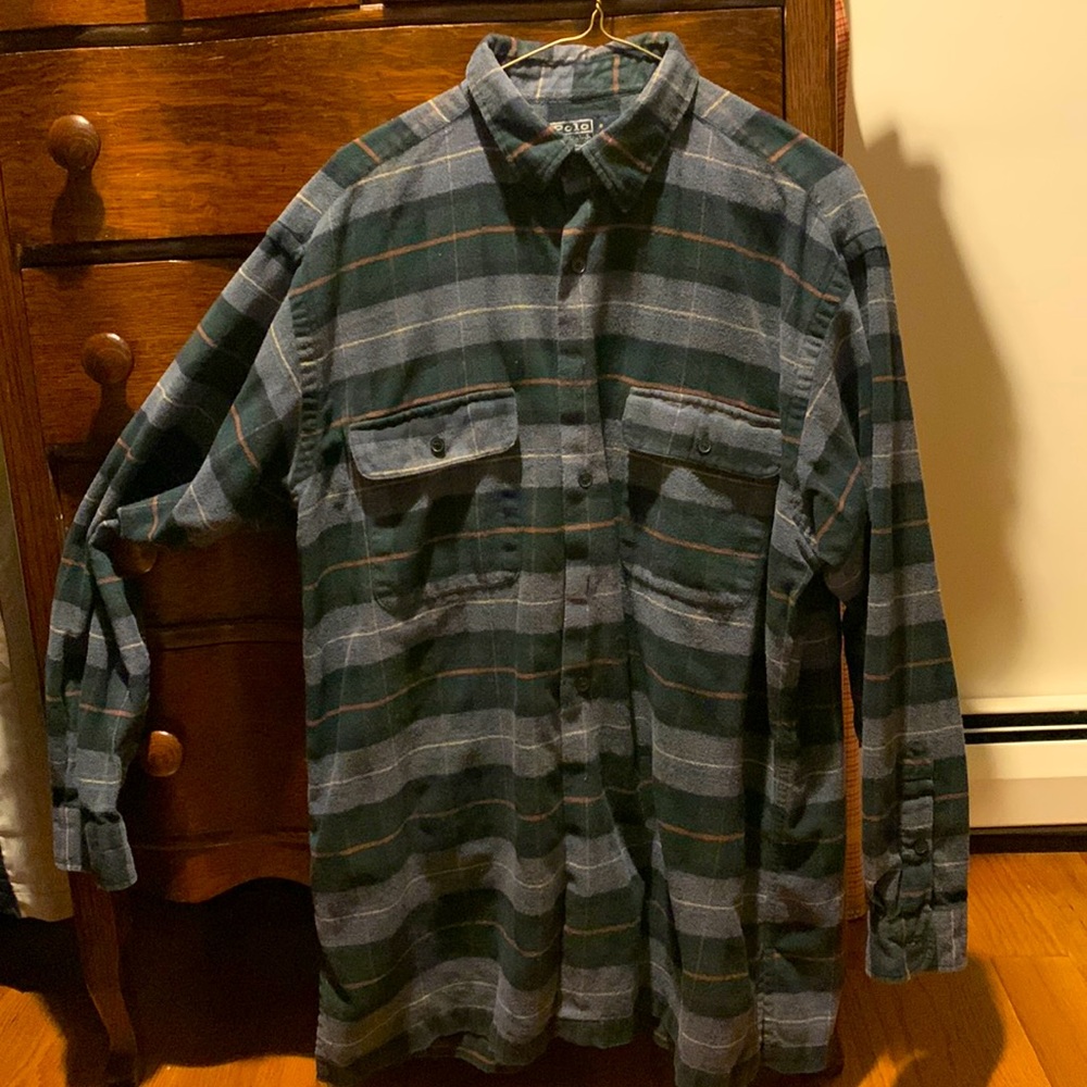 Polo by Ralph Lauren flannel shirt.